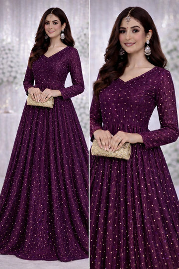 Luxury Shamooze Silk Party Wear Fabrics Collection (Unstitched)